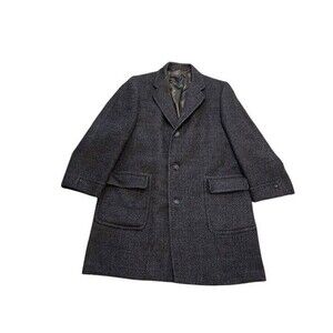 Pendleton Woolen Mills Overcoat Palmer House Arcade Chicago Vintage MCM Mens XL?